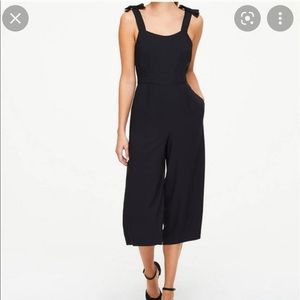 NWT Loft black jumpsuit